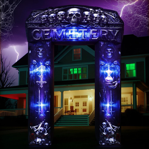 Inflatable halloween arch - ft,