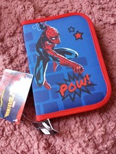 Spiderman Pencil Case Set with