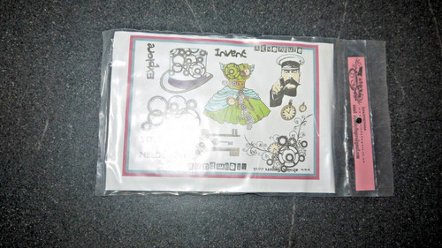 Steam punk clear stamp - punk,