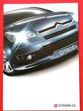 2005 CITROEN C4 Sales Brochure