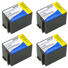 PITNEY BOWES DM300 DM400 DM450 COMPATIBLE FRANKING INK CARTRIDGE - BLUE - X4