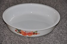 Vintage Pyrex Peach Large Pie