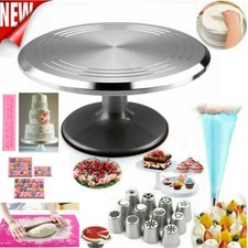 12" Cake Turntable Kitchen