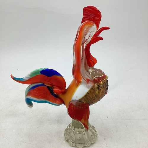 Murano glass rooster - murano, /