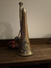 Royal Welsh Fusiliers 23 Bugle.Copper & Brass.’Badge’ upside down.Good condition