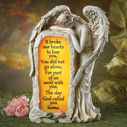Solar crying angel - crying, memorial