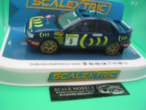 Scalextric c4555 subaru - scalextric,