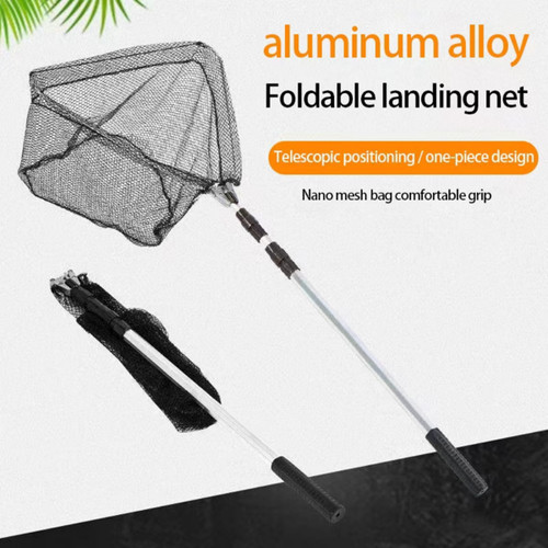 Telescopic landing net alloy - landing,