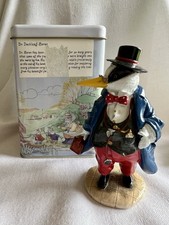 2002 Boxed Regency Fine Arts, Tales Of Honeysuckle Hill, Dockleaf Heron, VGC