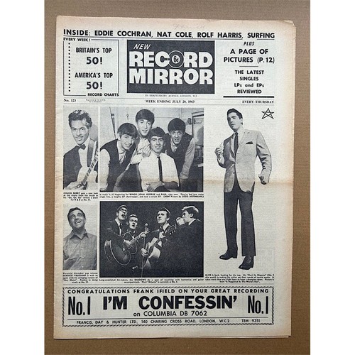 Beatles record mirror magazine - beatles,