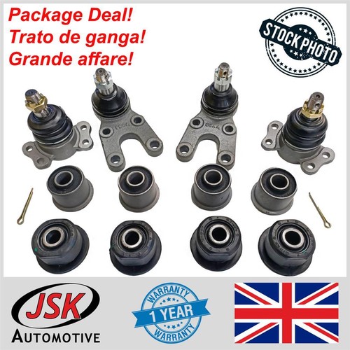 Front suspension bushing and - suspension,