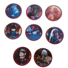 8 BATMAN & ROBIN BAT DISCS (