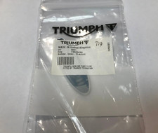 Triumph logo emblem adhesive - triumph,
