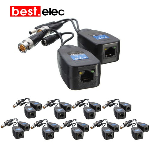 Pack bnc rj45 - 20-pack, balun