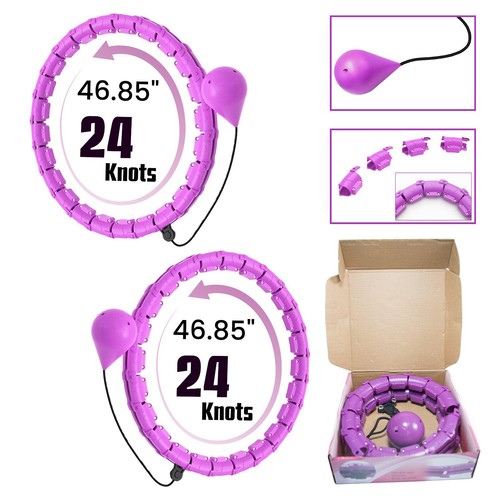Knots weighted hula - knots, hoop