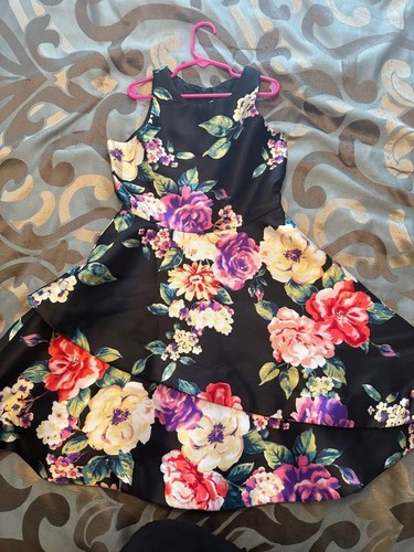 Girl floral dress - girl, 10