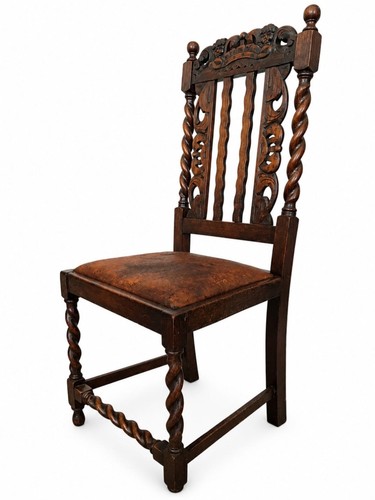 Antique jacobean revival oak - jacobean,