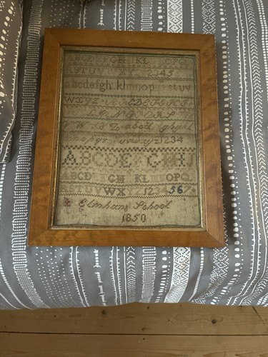 Antique victorian framed - antique,