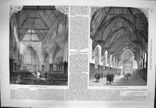 Original old antique - original, print