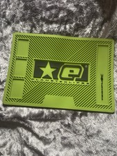 Planet Eclipse Green & Black Work Mat New Marks On Reverse