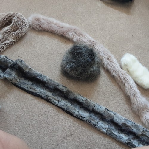 Ladies faux furry fur - ladies,