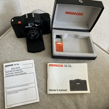 Boxed MINOX 35 GL 35mm Film