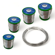 Solder Wire Tin Fluxed Core Lead Free 500g Rolls- 0.8mm / 1.2mm / 1.6mm / 3.25mm