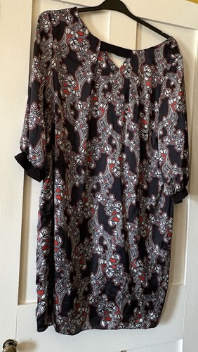 New ossie clark black red - new,