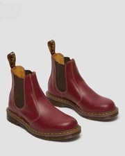 DR MARTENS VINTAGE 2976 CHELSEA BOOT UK 9 EU 43 MADE ENGLAND OXBLOOD 25747601
