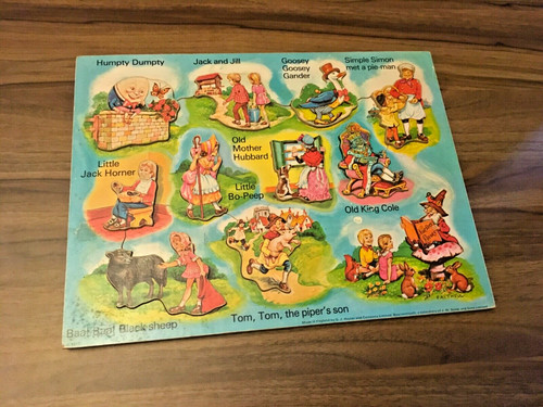 Nursery rhymes play - tray,
