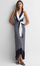 REISS AMELIA STRIPED WHITE