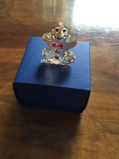 Swarovski  crystal Christmas Rocking Gingerbread man MIB 5004554