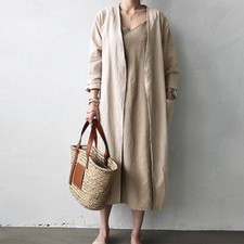 UK 8-24 Womens Cotton Linen