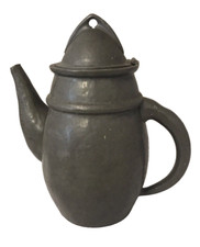 Coffee Pot Pewter Tudric