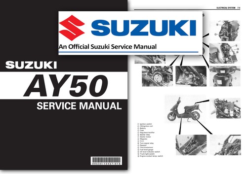 Suzuki ay50 katana workshop - ay50,
