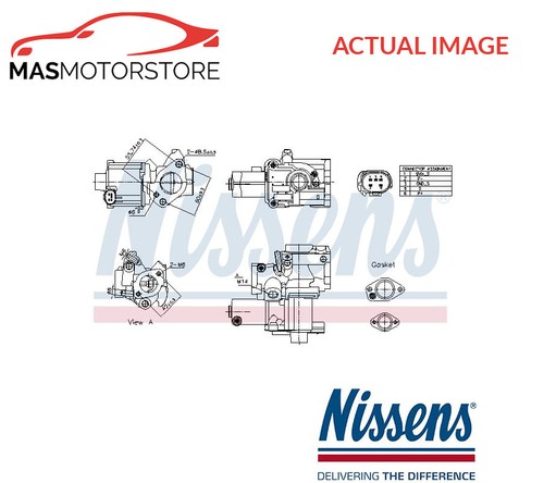Exhaust gas recirculation - exhaust,