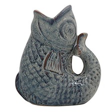 Ceramic Fish Jug/Vase /Glug
