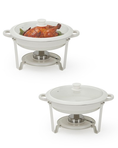 Round chafing dish set - 5l,