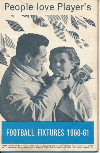 Tottenham fixture booklet - fixture,
