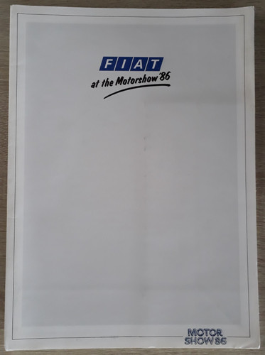 Fiat range brochure - brochure, motorshow
