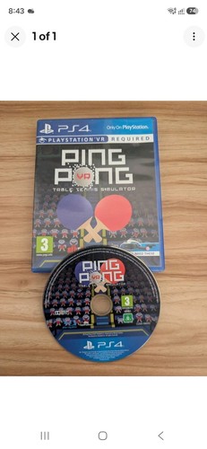 Ps4 psvr ping pong - psvr,