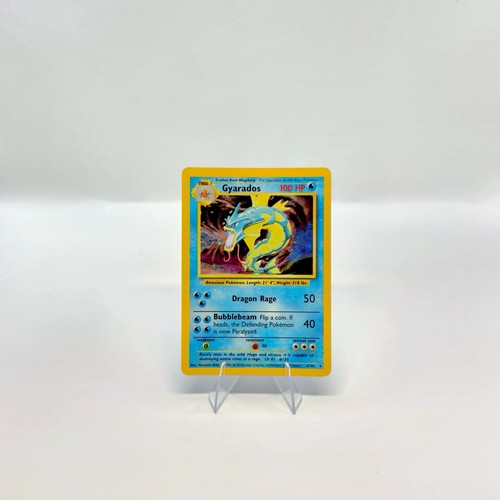 Pokémon gyarados 102 base - pokémon,