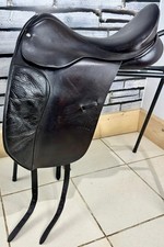 17 1/2” MW Spalding Eclipse Dressage Saddle - Brown