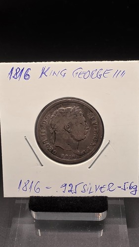 1816 george iii - 1816, silver