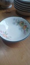 Clover Leaf Peaches and Cream 6 x Cereal Bowls