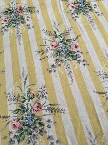 Vintage 1950s single yellow - 1950s,