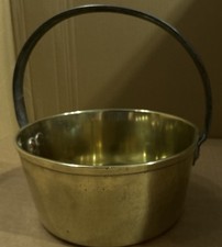 Vintage Brass Jam Pan With