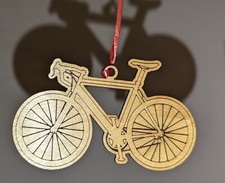 Wooden Bike Bicycle Christmas