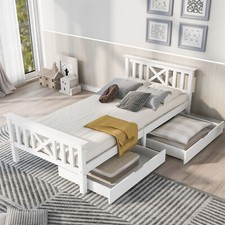 Wooden Bed Frame Solid Pine