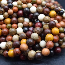 Wood beads mala - mala,